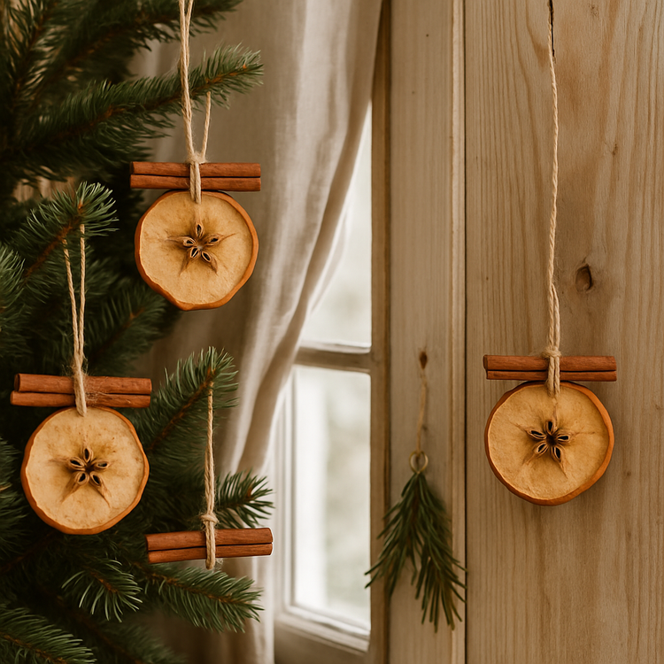 Dried apples in slices 6 pcs/pkg gold