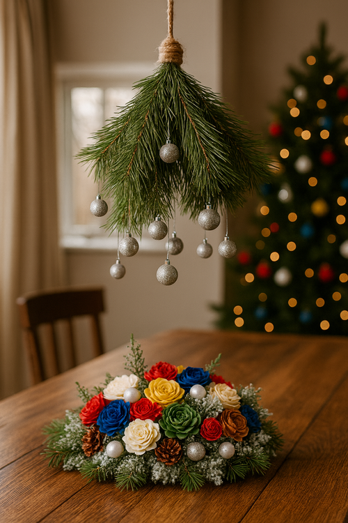 Naturkiefern. Bündel aus 3 Zweigen, ca. 30 cm