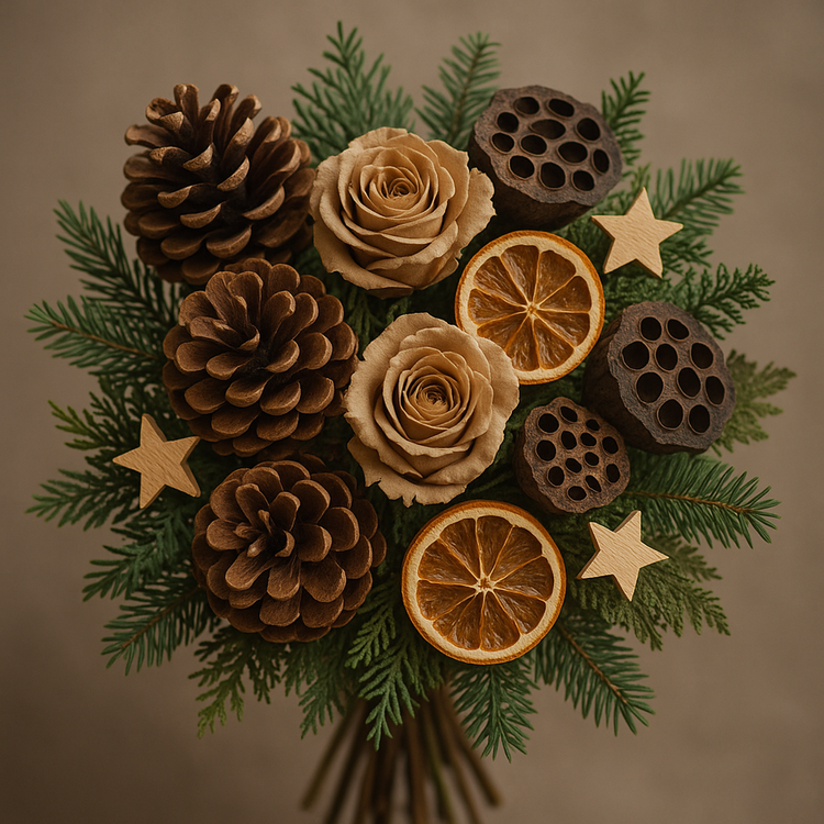 Lotos suszona roślina 6–8 cm – 6 szt. w opakowaniu