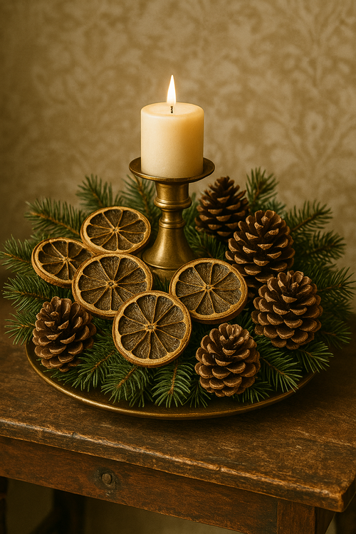 Slices - Green orange 200g ca. 50 pcs.