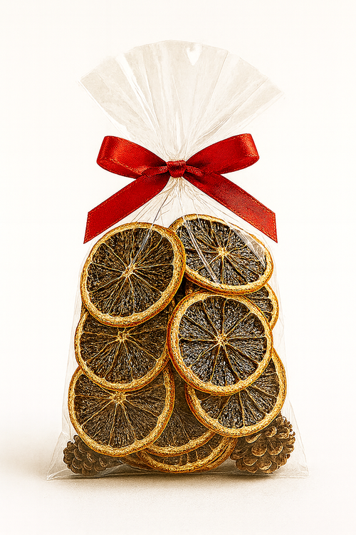 Slices - Green orange 200g ca. 50 pcs.