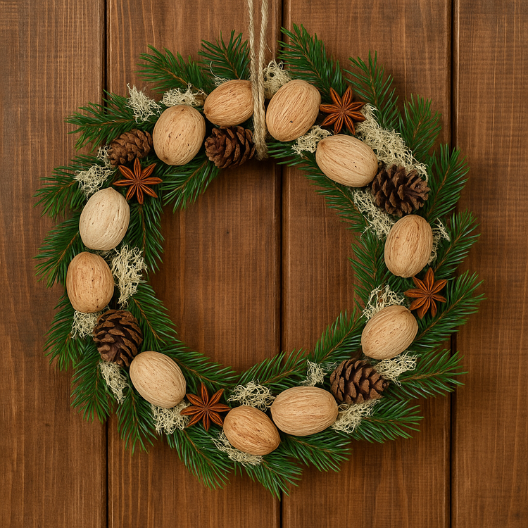 Amra, gefärbte Kugeln, 12 Stck - natürlich