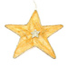 Golden Organza Star 25 cm