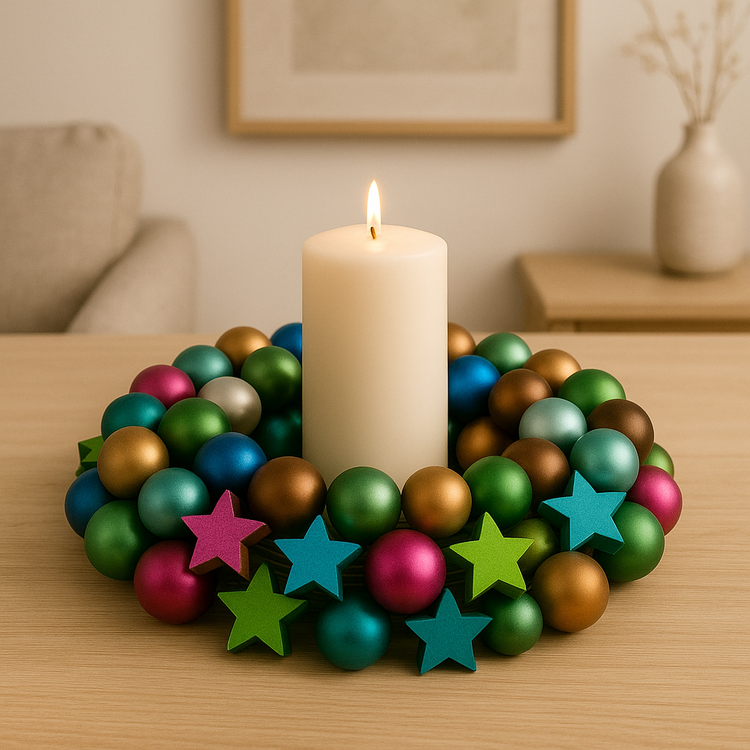 Glaskugeln am Draht, 20 mm, rosa-weiß, glanzlos/glänzend, Bündel von 18 Stücken