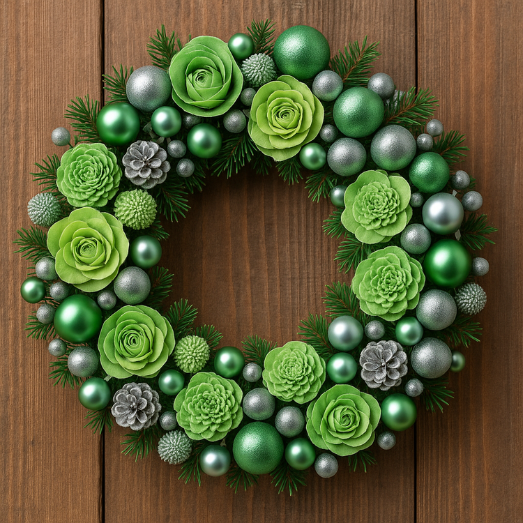 Dried flowers, 2-3 cm, ca. 30 pcs/pkg light green