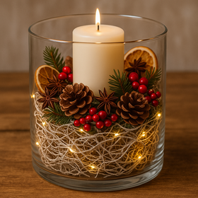 Lotos gefärbt Durchmesser 6-8 cm 6 Stck schwarz