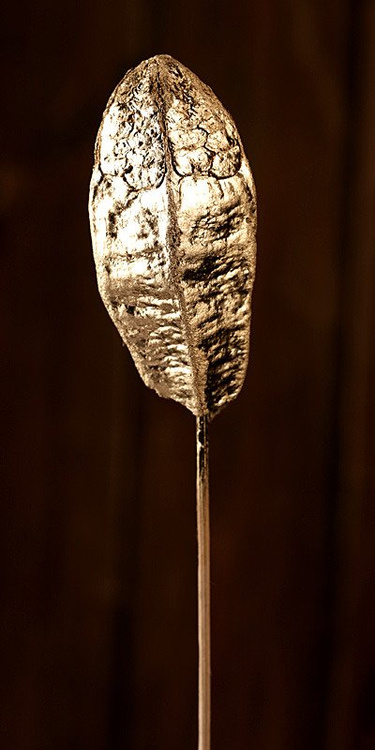 set of plants on stick- Gold
