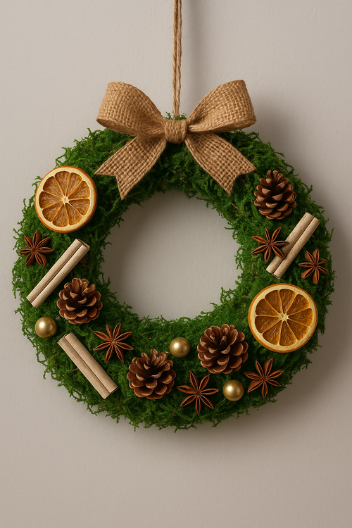 Dekoratives Moos, grün, große Verpackung 1l