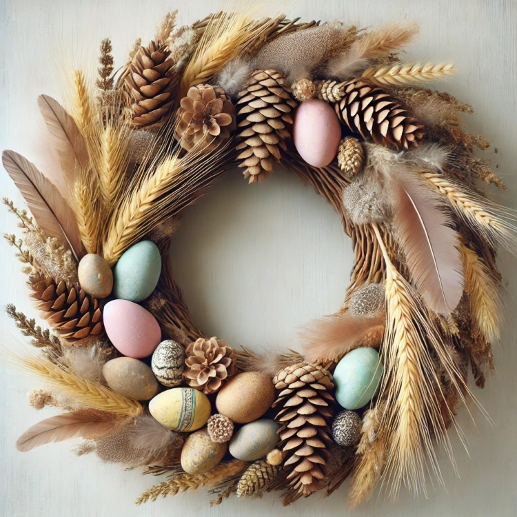 Set of dried cones: pine,pine,larch,douglas fir, beech 35-45 pcs.