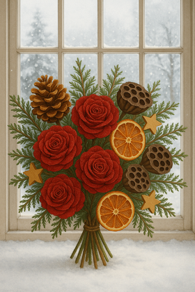 Lotos gefärbt Durchmesser 6-8 cm 6 Stck schwarz