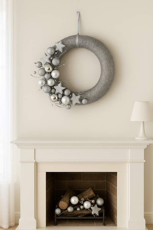 Christmas Wreath The Snow Queen 25-30 cm
