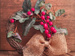 Winter wreath 21 cm