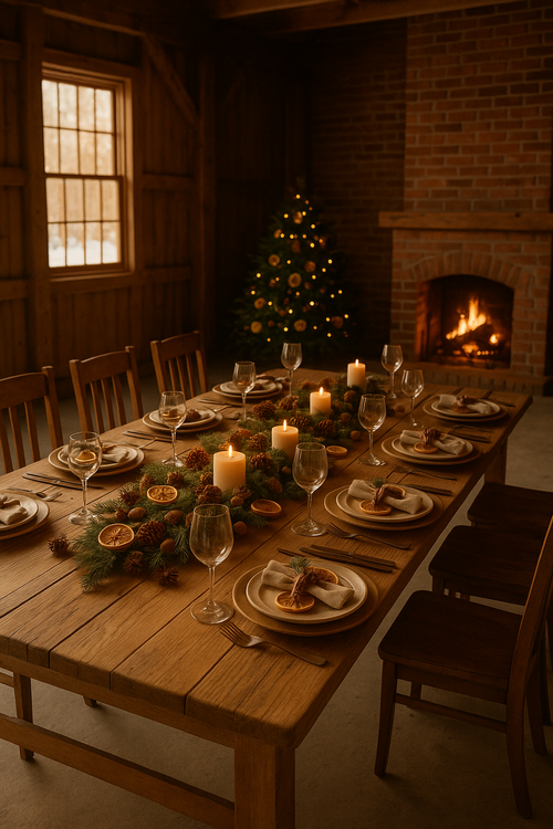 Naturalny zestaw DIY GrandDeco – pomarańcze cynamon anyż juta