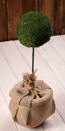 Moss ball in flower pot 70-80 cm