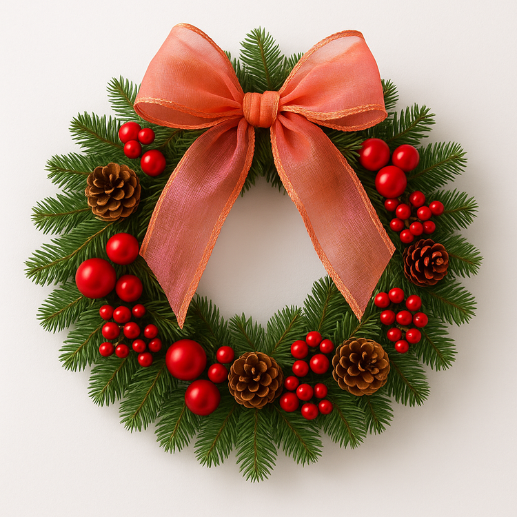 Organza, trimmed, width 12 cm, length 9 m (red opal)