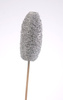Luffa on stem silver