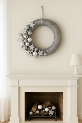 Christmas Wreath The Snow Queen 25-30 cm