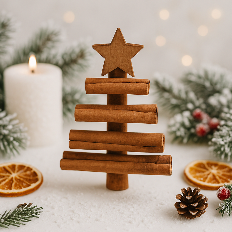 Weihnachtsschmuck, 12/16 cm Juteseil Weihnachtsbaum