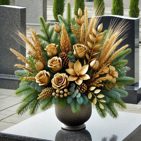 Wreath 35-40 cm purpkle