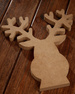 Weihnachtsschmuck aus Rentierholz 22/26 cm