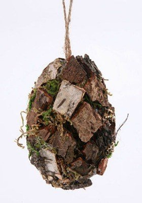 Hanger of bark, 16 cm