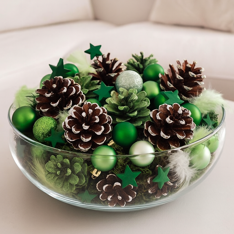 Natural nest, richly equipped, 10-12 cm 