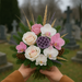 Wreath 35-40 cm purpkle