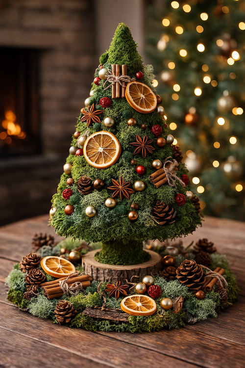 Hanger of bark, 16 cm