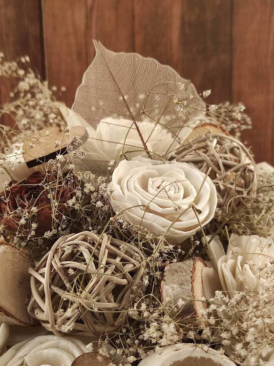 Skeleton leaves, 10 cm, 50 pcs/pkg