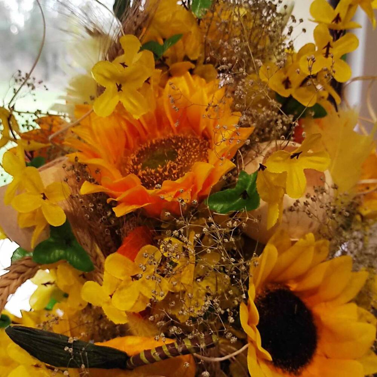 Bouquet of dried plants 40-50 cm 