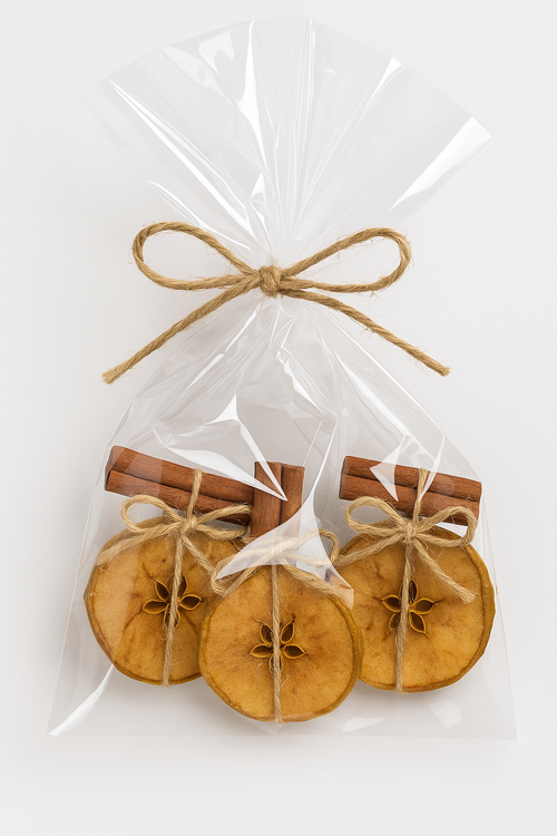 Dried apples in slices 6 pcs/pkg gold