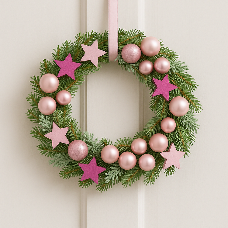 Wooden Christmas decorations, Wooden stars 3 cm-12 pcs / pack