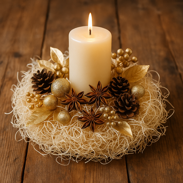 Curly Moos, 30 g, gebleicht