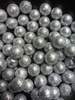 White glitter balls 15mm 24 / pack