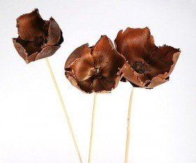 Palm cup on stick 12 pcs/pkg