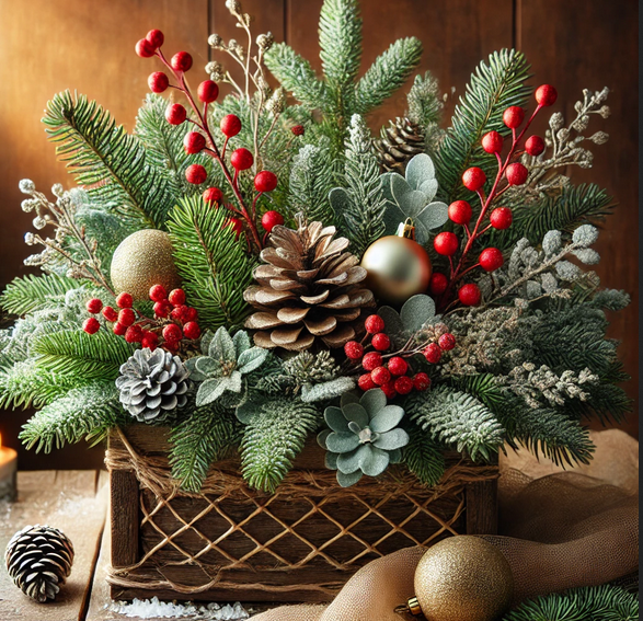 Set von grüner Vegetation