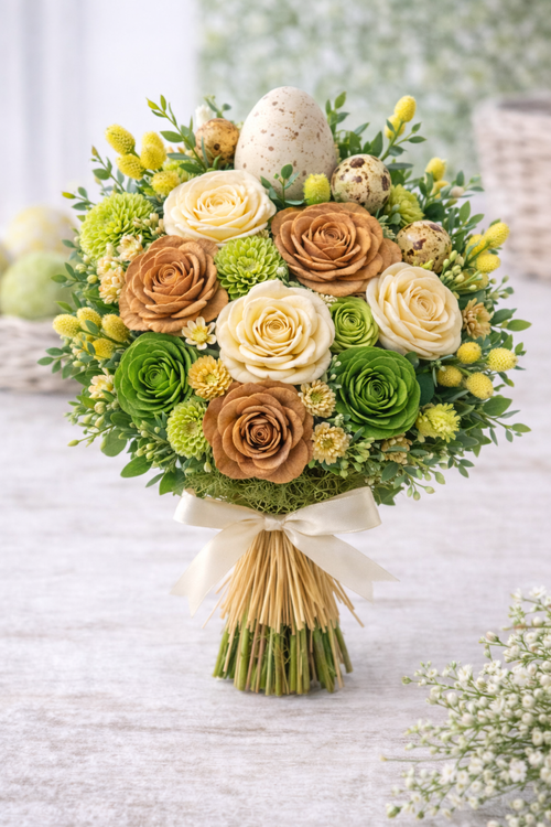 Magnolie Sola am Stäbchen, 6 Stck - rot