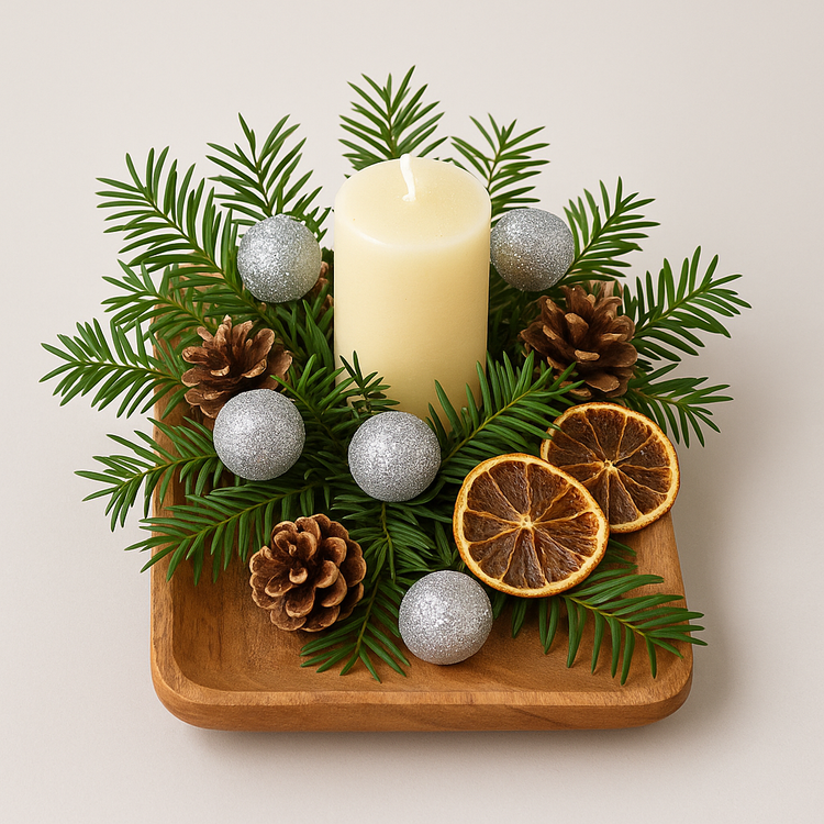 Natureibe, Bündel aus 3 Zweigen, ca. 30 cm