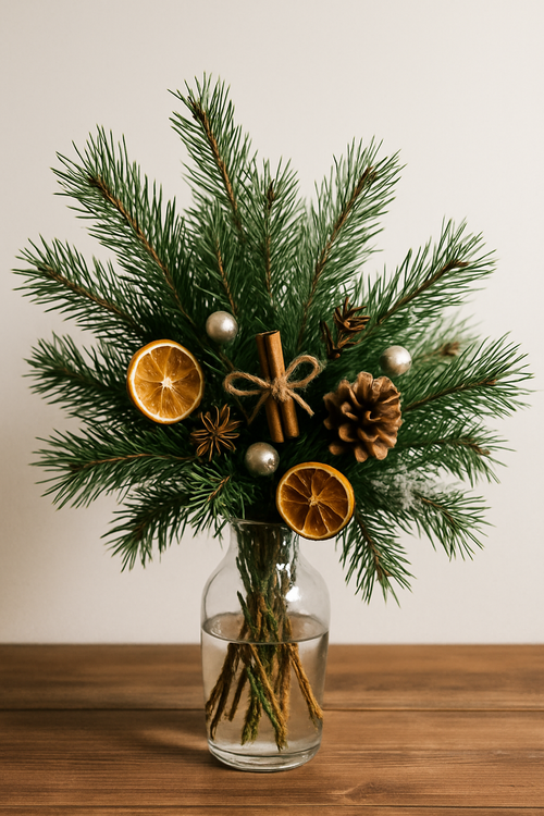 Naturkiefern. Bündel aus 3 Zweigen, ca. 30 cm