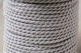 Decorative white string 5m