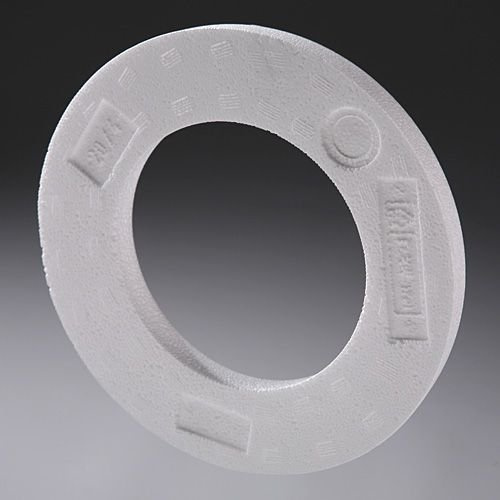 Ring / styrofoam wreath, diam. 15 cm