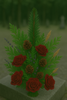 Wreath 35-40 cm purpkle