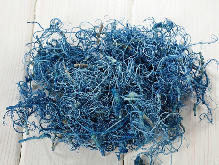 Curled moss, 30 g, blue