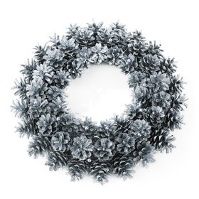 Blumenkasten mit Schwamm für trockene und künstliche Pflanzen 10/10 cm, Öko-Muster