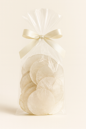 Shells (mother of pearl) 7-11 cm ca. 12 pcs. 0.1 kg