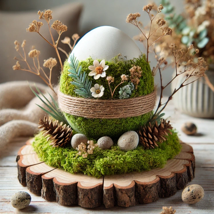 Quail blown eggs 6pcs/pkg