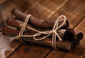 Braunes Holz, L 10-12 cm, 6 Stücke