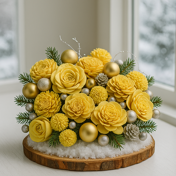 Dried flowers  SOLA, 2-3 cm, 60 pcs/pkg sonny