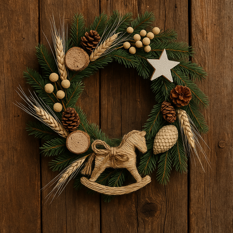 Suszone kłosy zboża dekoracyjne 48 szt / naturalne rośliny do kompozycji DIY