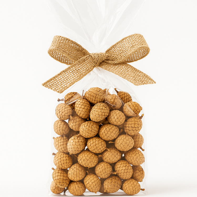 Naturalne owoce Canella 1 szklanka | Dekoracje GrandDeco do stroików, bombek i kompozycji świątecznych | Naturalny materiał DIY